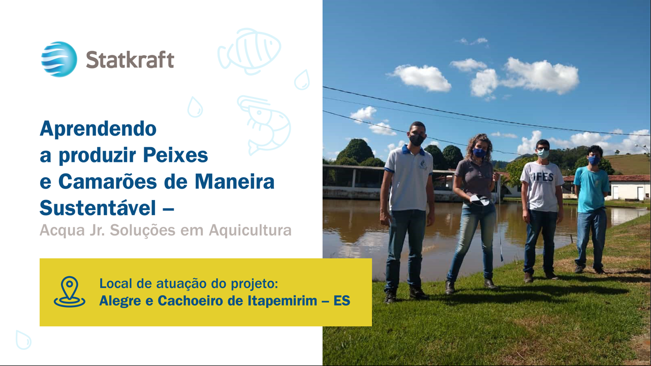 Aprendendo a produzir Peixes e Camar&otilde;es de Maneira Sustent&aacute;vel
